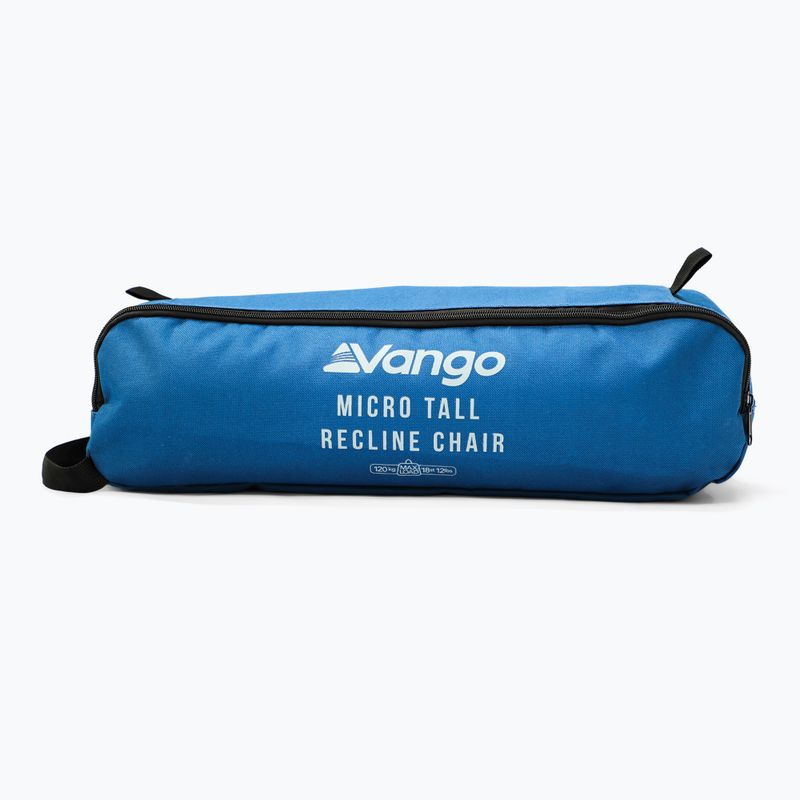 Kempingszék Vango Micro Tall Recline Chair mykonos blue 11
