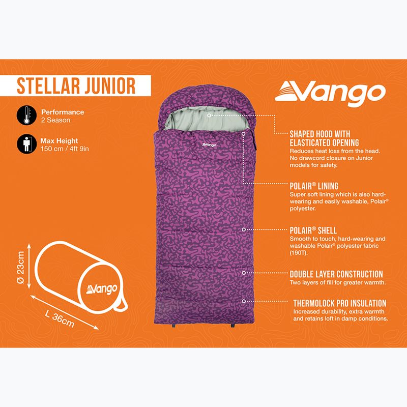 Vango Stellar Junior byzantium gyermek hálózsák 10