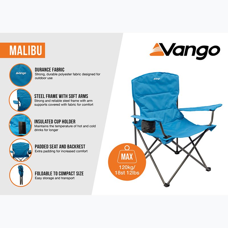 Vango Malibu kobalt túrázószék 7