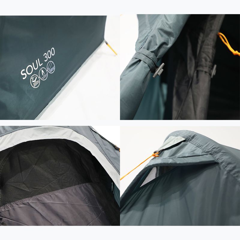 Vango Soul 300 mélykék 3 személyes trekking sátor 7