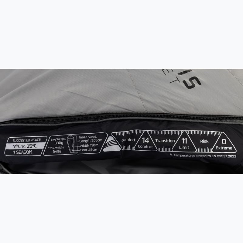 Vango Mantis Planet szürke flanel hálózsák 11