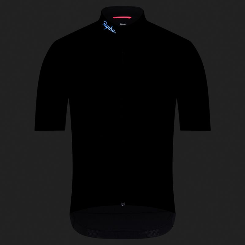 Férfi kerékpáros mez Rapha Brevet Element Jersey black/dark grey 7