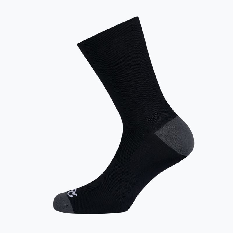 Zokni Rapha Logo Socks black/dark grey 2