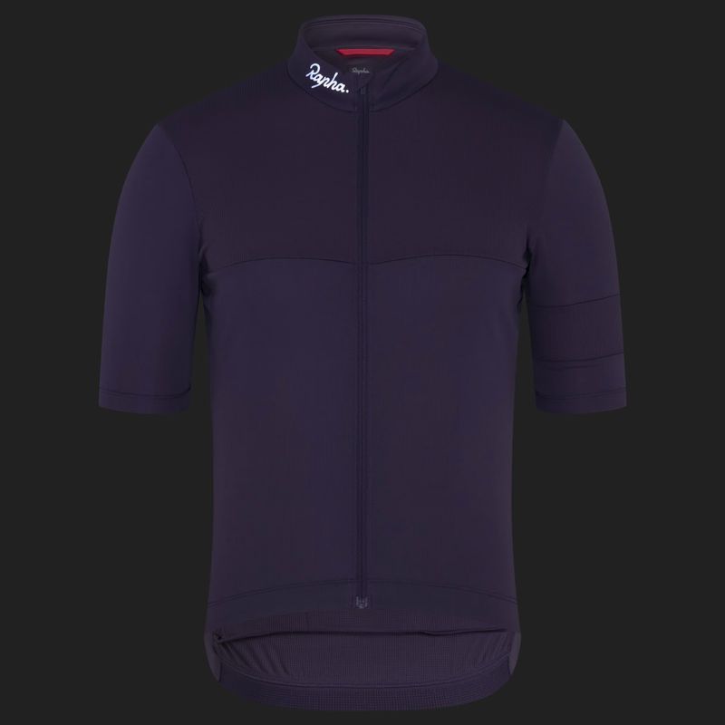 Férfi kerékpáros mez Rapha Brevet Element Jersey dusted lilac/black 3