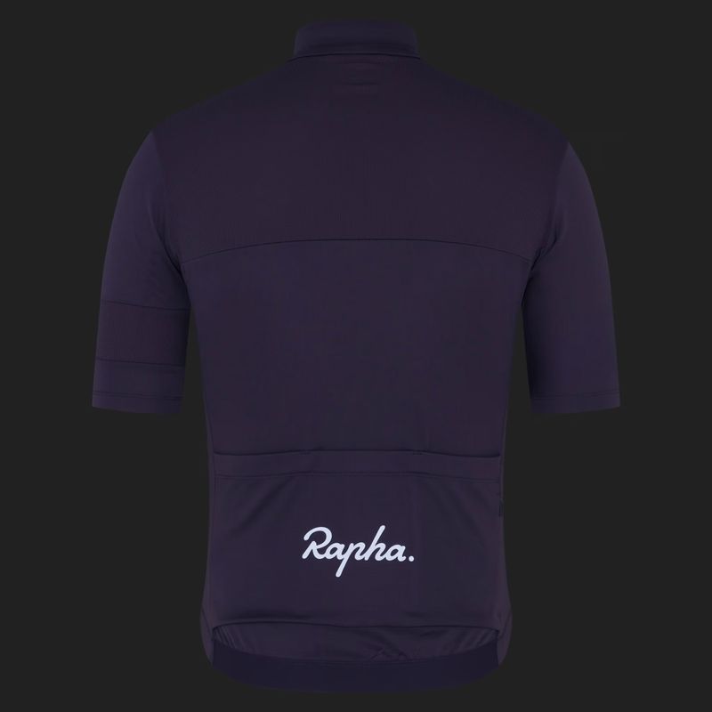 Férfi kerékpáros mez Rapha Brevet Element Jersey dusted lilac/black 4