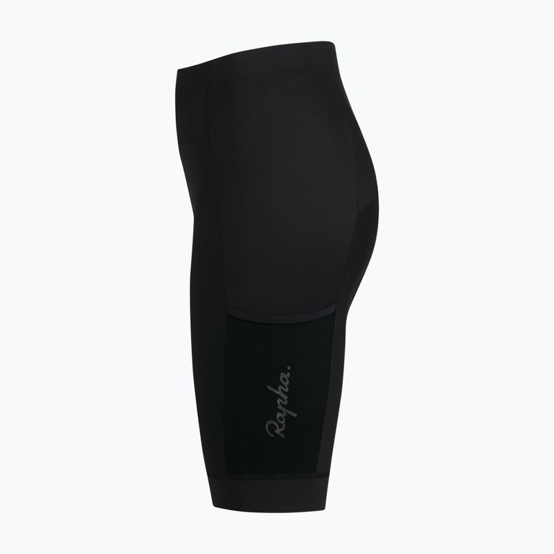 Női kerékpáros rövidnadrág Rapha Core Cargo Shorts black/white 3