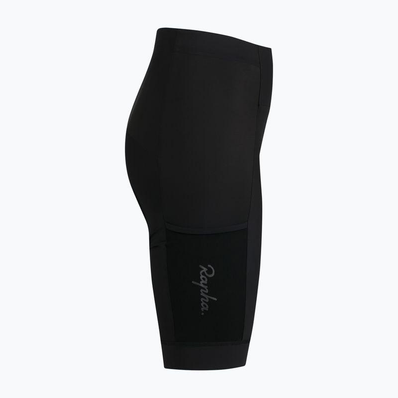 Női kerékpáros rövidnadrág Rapha Core Cargo Shorts black/white 4