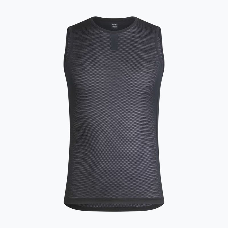 Férfi kerékpáros izzadságelvezető felső Rapha Lightweight Base Layer - Sleeveless black/black