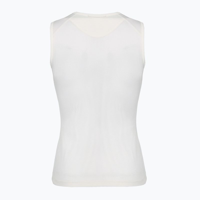 Női kerékpáros izzadságelvezető felső Rapha Lightweight Base Layer - Sleeveless white 2