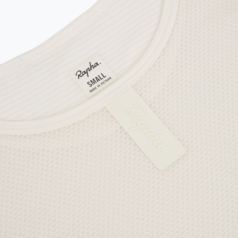 Női kerékpáros izzadságelvezető felső Rapha Lightweight Base Layer - Sleeveless white 3