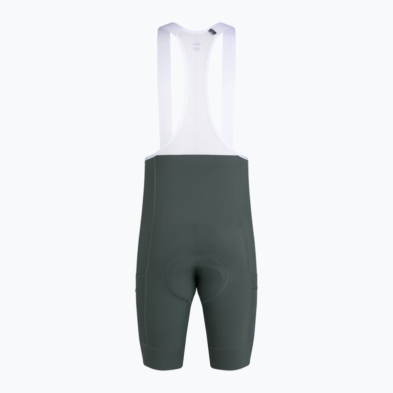 Férfi kerékpáros rövidnadrág Rapha Brevet Element Cargo Bib Shorts onyx/white 6