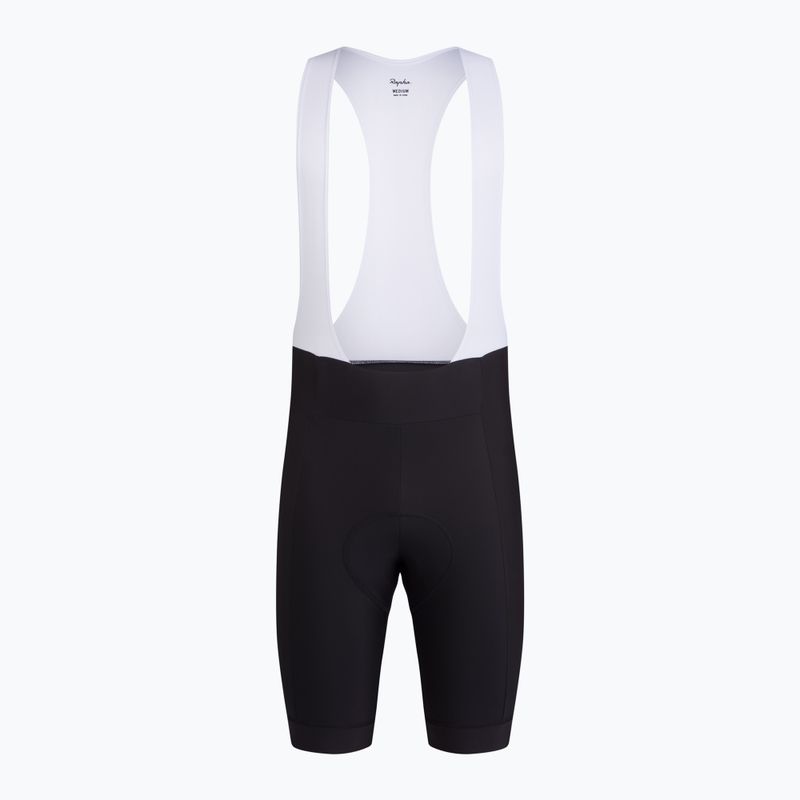 Férfi kerékpáros rövidnadrág Rapha Core Bib Shorts black/white 3
