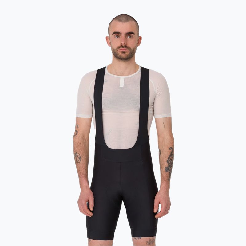 Férfi kerékpáros rövidnadrág Rapha Core Bib Shorts black/black