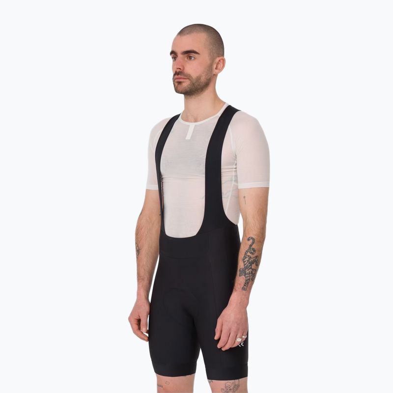 Férfi kerékpáros rövidnadrág Rapha Core Bib Shorts black/black 2