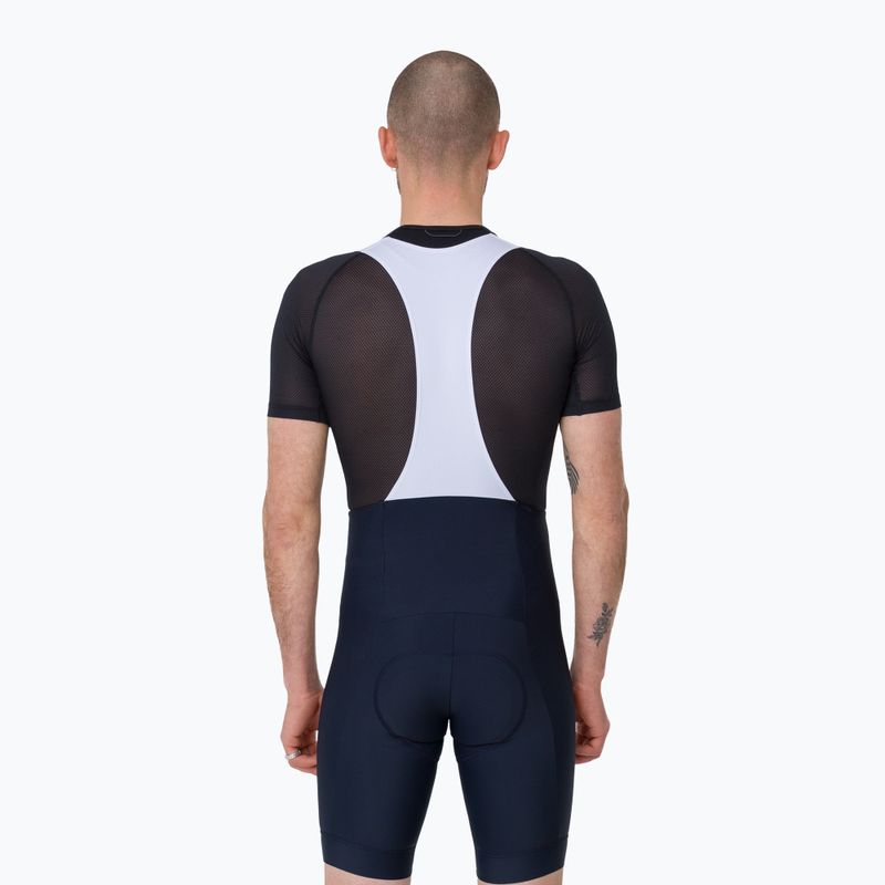 Férfi kerékpáros rövidnadrág Rapha Core Bib Shorts dark navy/white 2