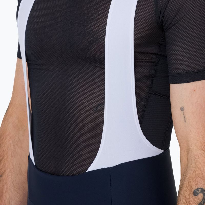 Férfi kerékpáros rövidnadrág Rapha Core Bib Shorts dark navy/white 3