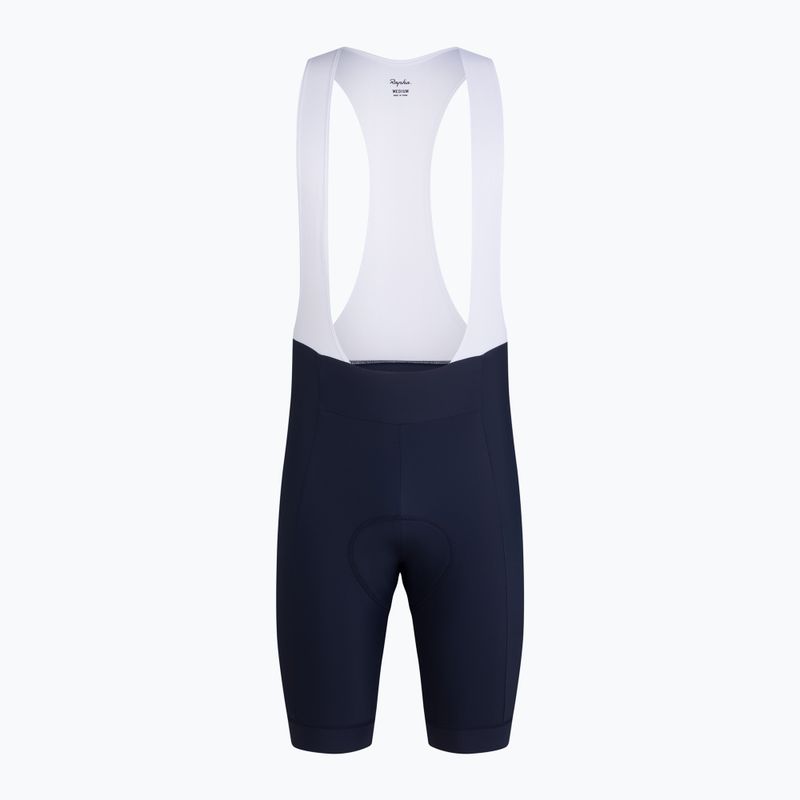 Férfi kerékpáros rövidnadrág Rapha Core Bib Shorts dark navy/white 5