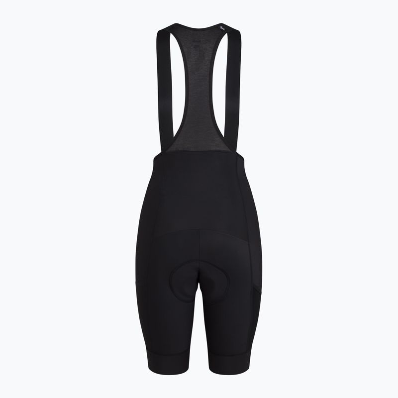 Női kerékpáros rövidnadrág Rapha Brevet Element Cargo Bib Shorts black/white 2