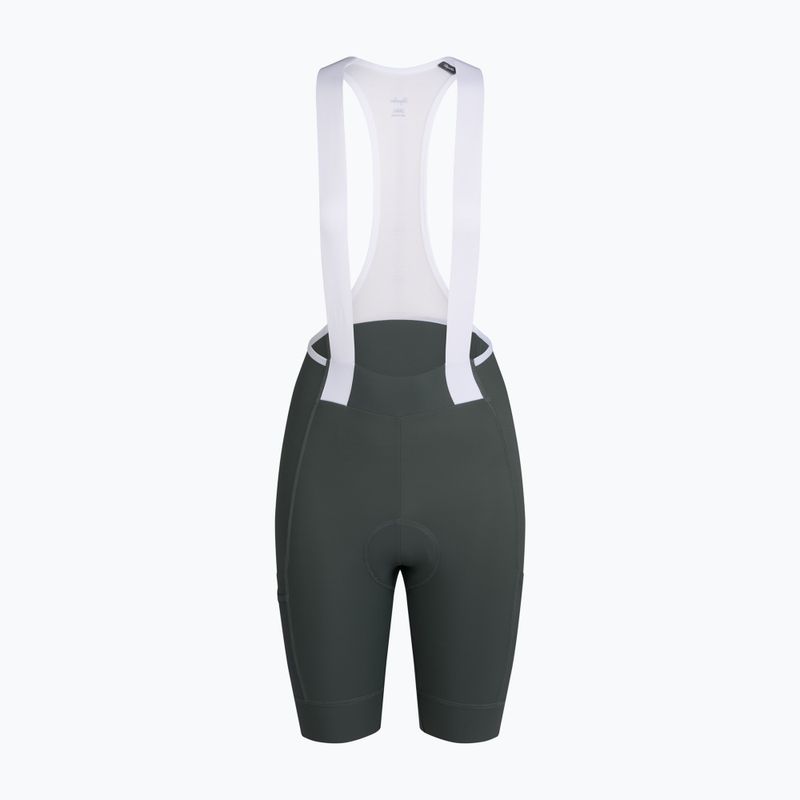 Női kerékpáros rövidnadrág Rapha Brevet Element Cargo Bib Shorts onyx/white