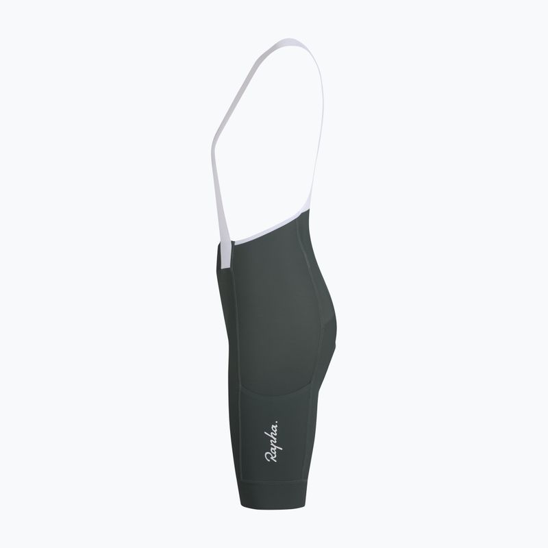 Női kerékpáros rövidnadrág Rapha Brevet Element Cargo Bib Shorts onyx/white 3