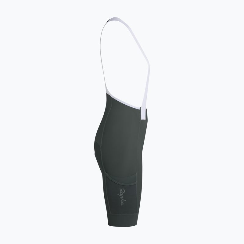 Női kerékpáros rövidnadrág Rapha Brevet Element Cargo Bib Shorts onyx/white 4