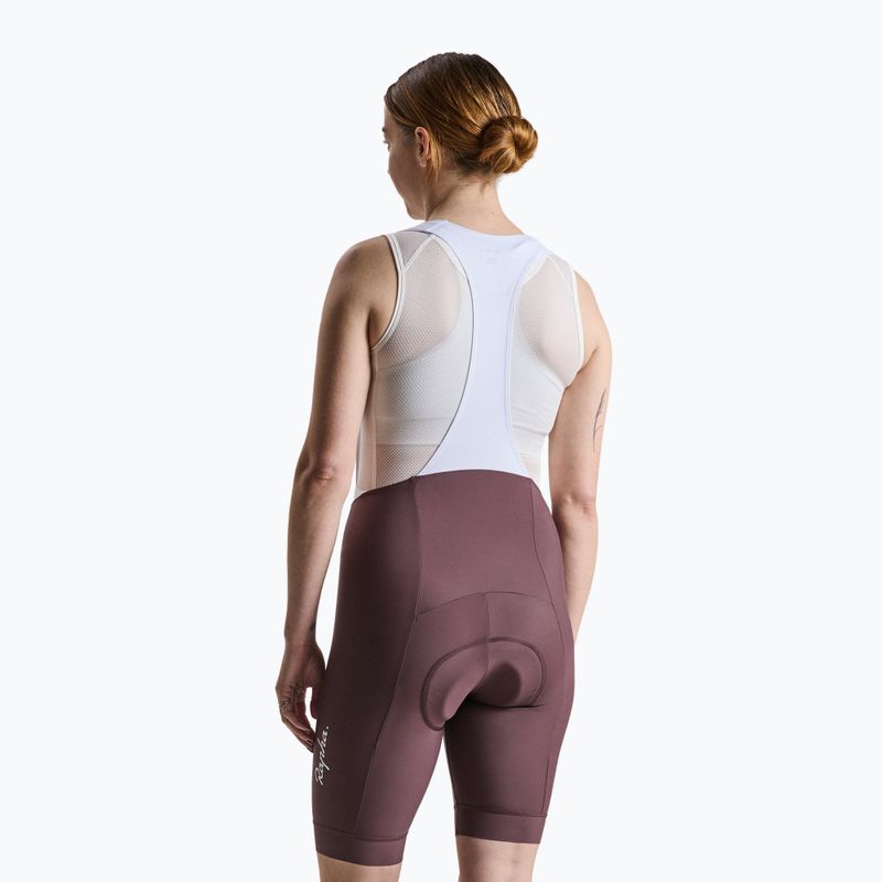 Női kerékpáros rövidnadrág Rapha Core Bib Shorts huckleberry/white 2