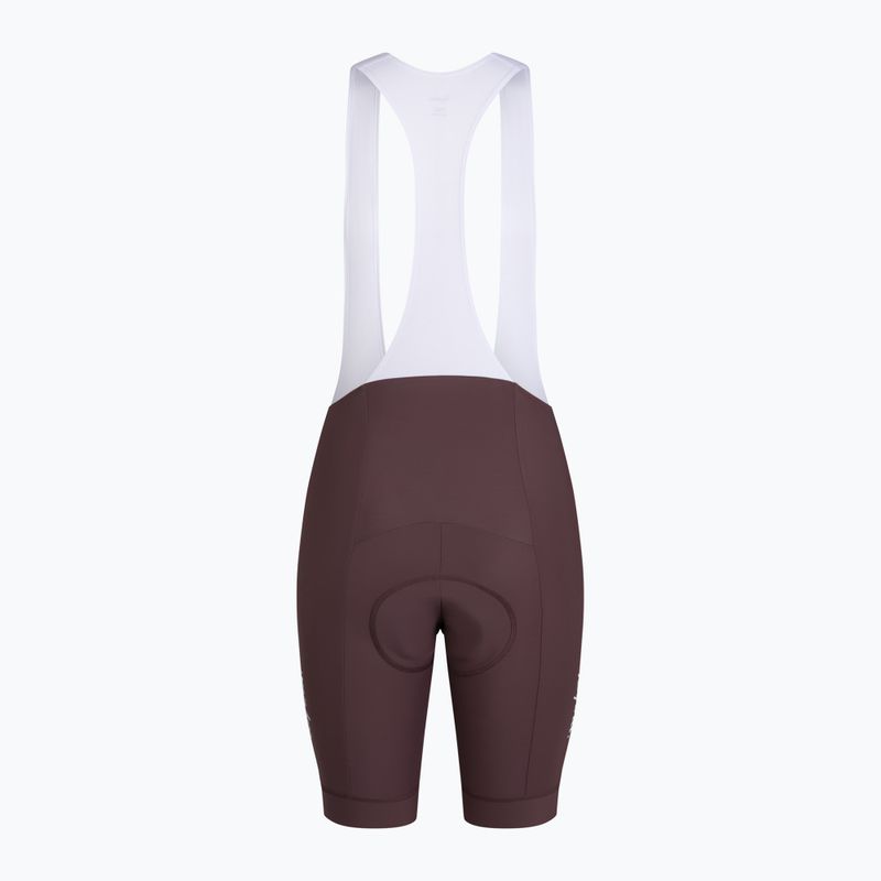 Női kerékpáros rövidnadrág Rapha Core Bib Shorts huckleberry/white 6