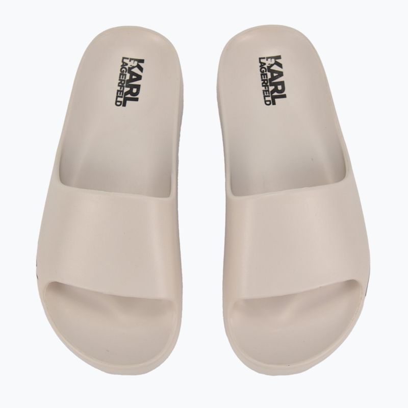 Női flip-flop KARL LAGERFELD Kobo II Hotel Logo fehér öko eva 4