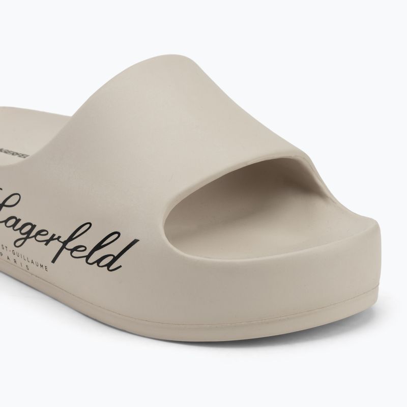 Női flip-flop KARL LAGERFELD Kobo II Hotel Logo fehér öko eva 7
