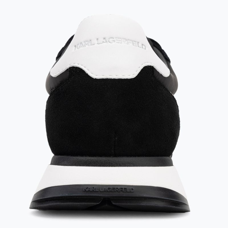 KARL LAGERFELD női cipő Kairo Kl Sidetrim fekete bőr/textília 6