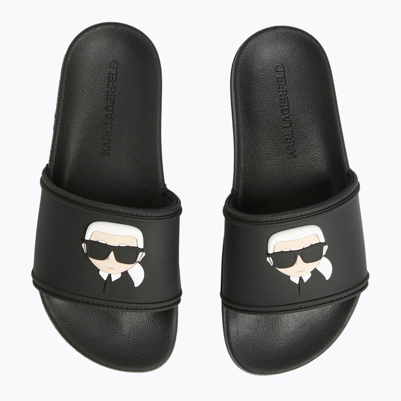 KARL LAGERFELD női flip-flop Kondo 2.0 NFT fekete gumi 4