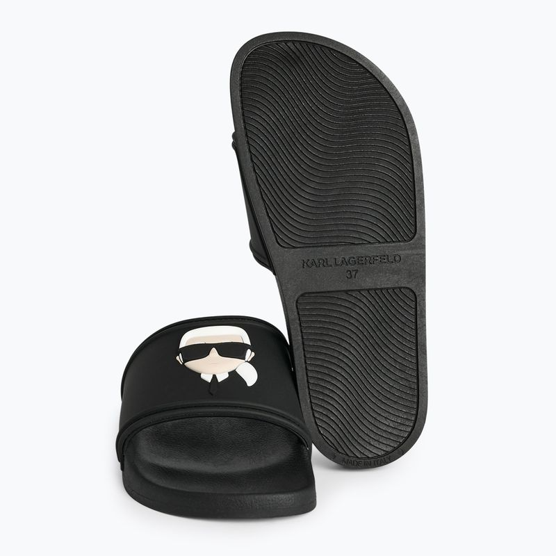KARL LAGERFELD női flip-flop Kondo 2.0 NFT fekete gumi 5
