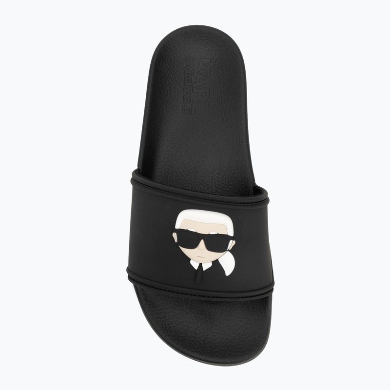 KARL LAGERFELD női flip-flop Kondo 2.0 NFT fekete gumi 5