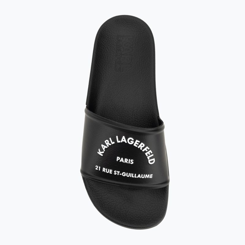 KARL LAGERFELD női flip-flop Kondo 2.0 Maison fekete gumi 5