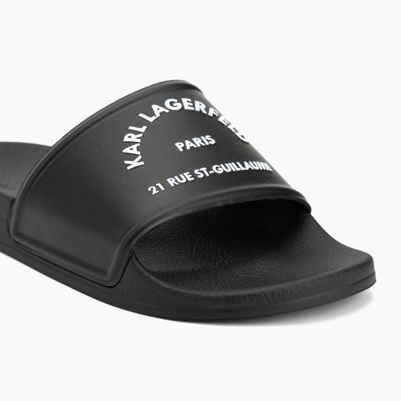KARL LAGERFELD női flip-flop Kondo 2.0 Maison fekete gumi 7
