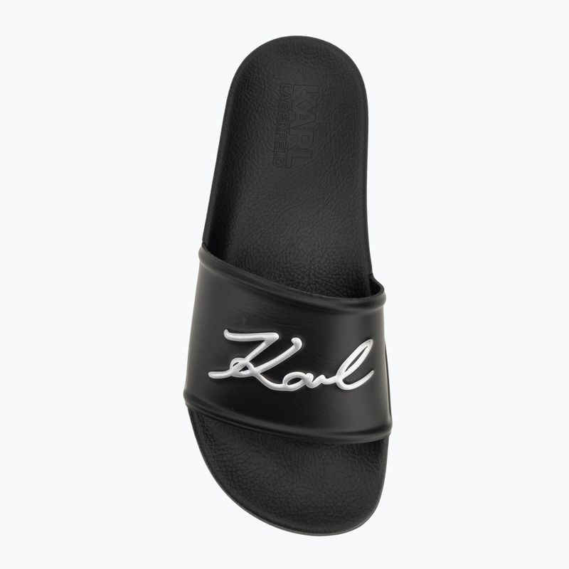 KARL LAGERFELD női flip-flop Kondo 2.0 Signia fekete gumi 5