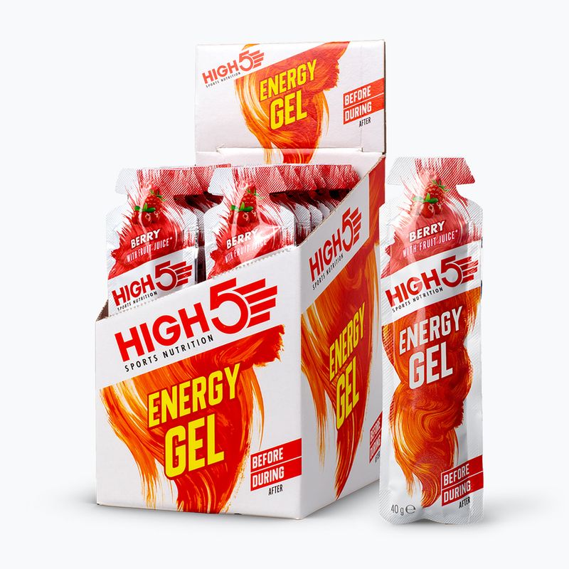 HIGH5 Energy 40 g bogyós ízű energiazselé