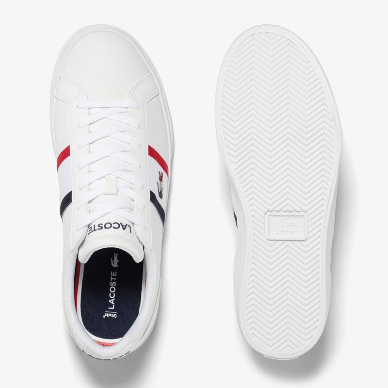 Férfi cipő Lacoste 45CMA0055 white/navy/red 11