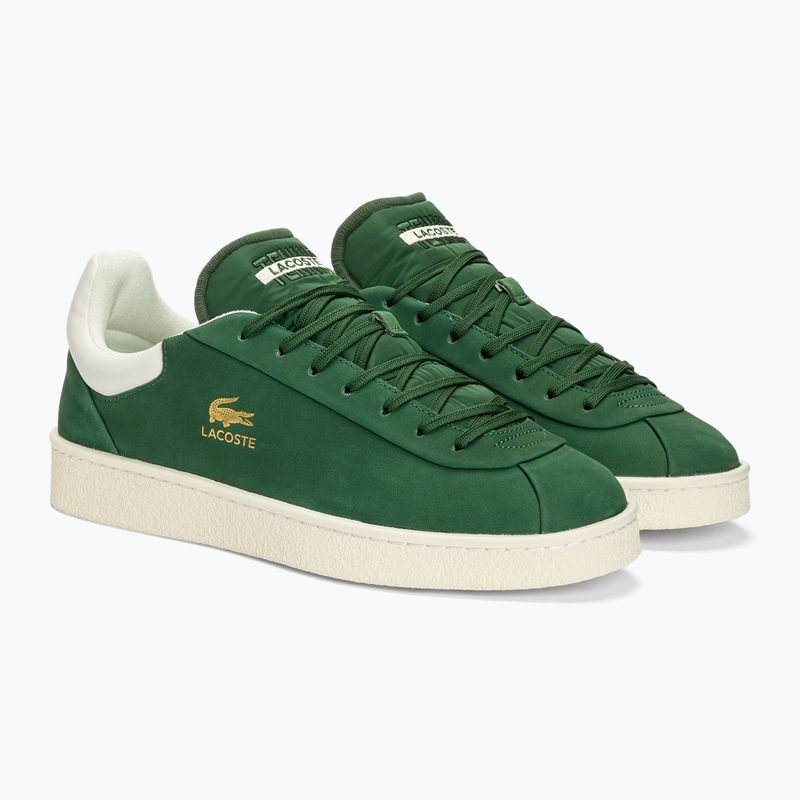férfi cipő Lacoste 47SMA0040 dark gren/off white 4