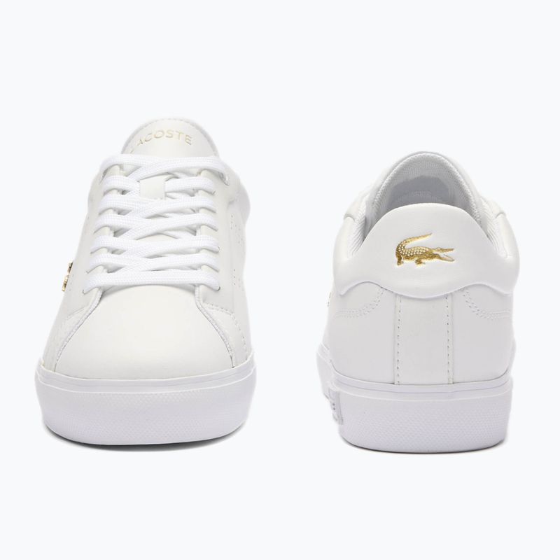 Lacoste női cipő 47SFA0072 fehér/arany 10