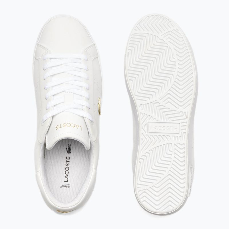 Lacoste női cipő 47SFA0072 fehér/arany 11