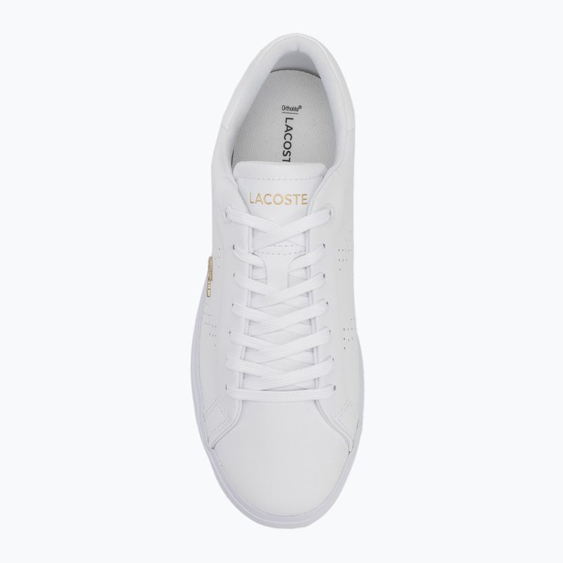 Lacoste női cipő 47SFA0072 fehér/arany 5