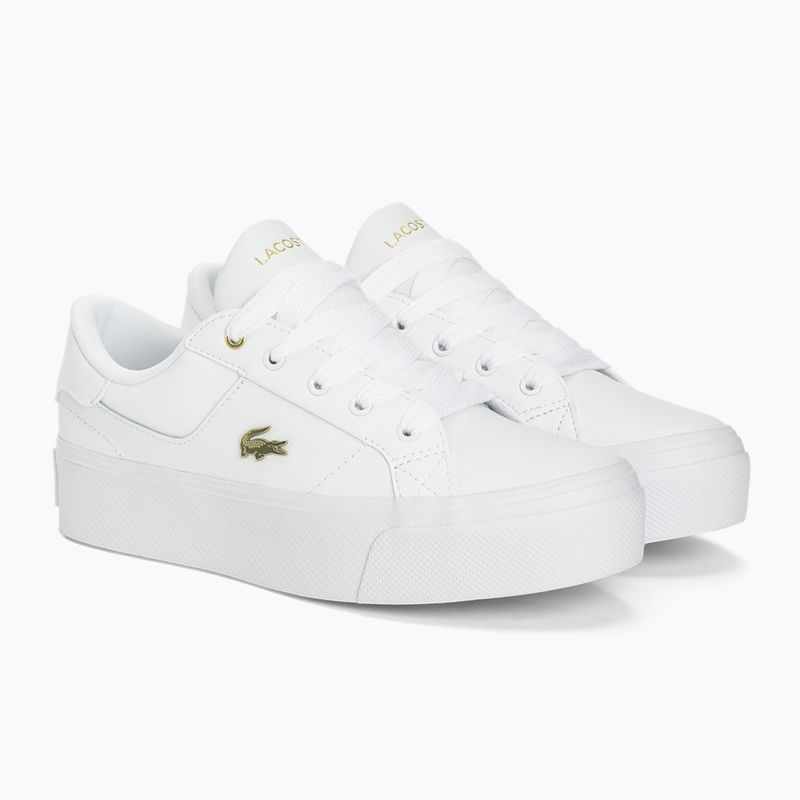 Lacoste női cipő 47CFA0005 fehér/arany 4