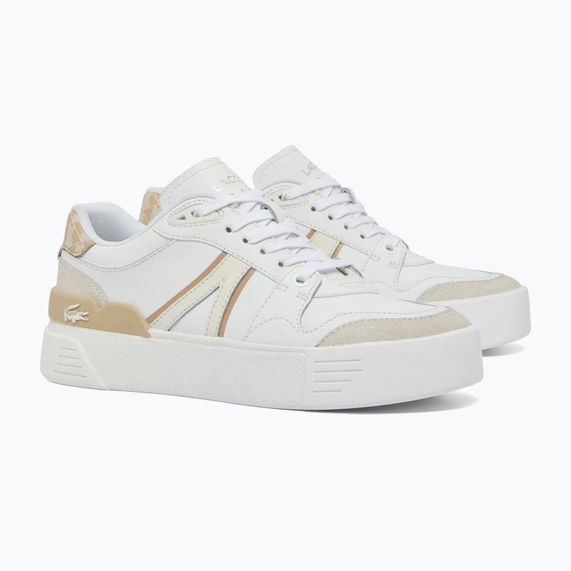 Női cipő Lacoste L002 Evo Monograms white / light brown 8