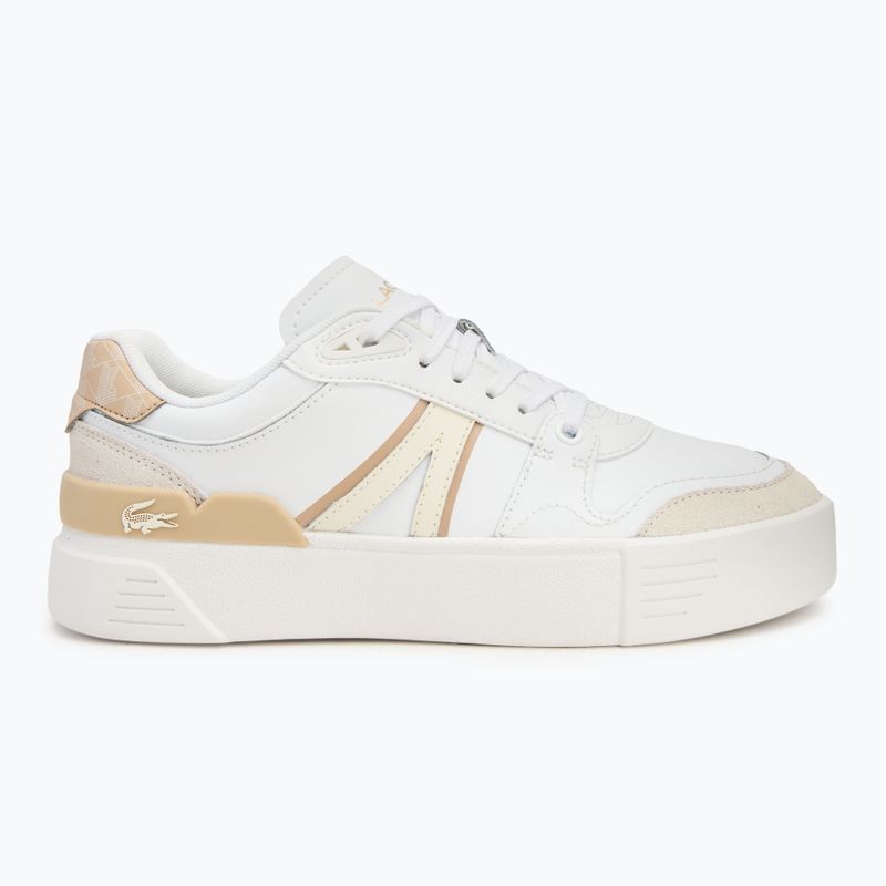 Női cipő Lacoste L002 Evo Monograms white / light brown 2