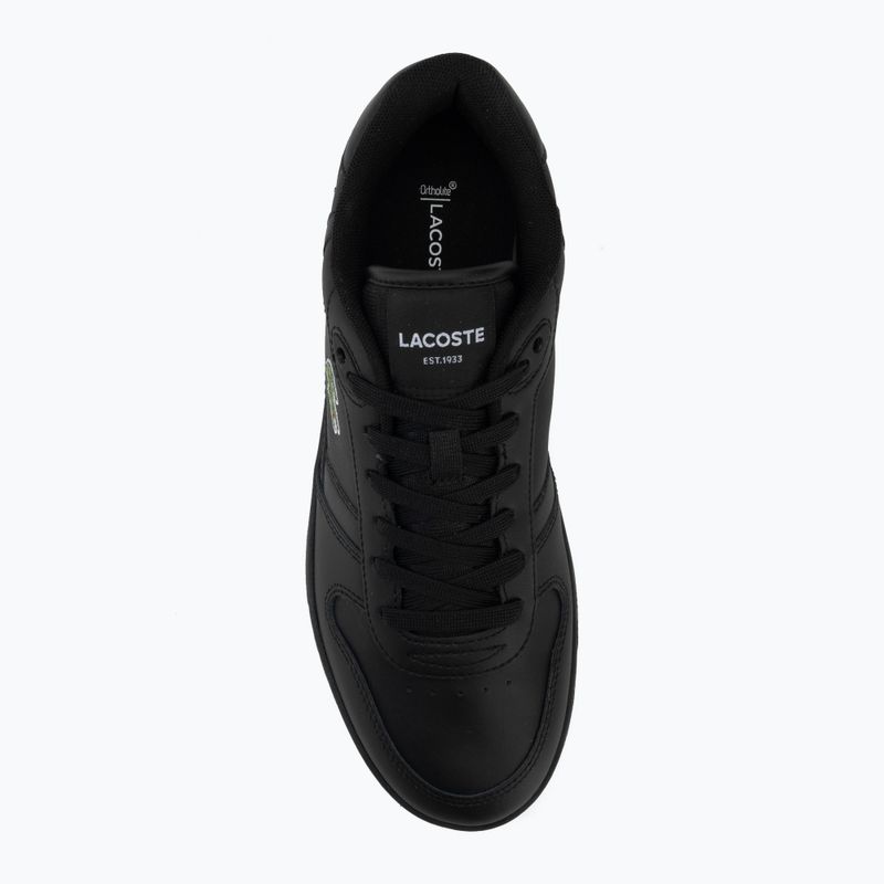 Lacoste férfi cipő 48SMA0031 fekete/fekete 5