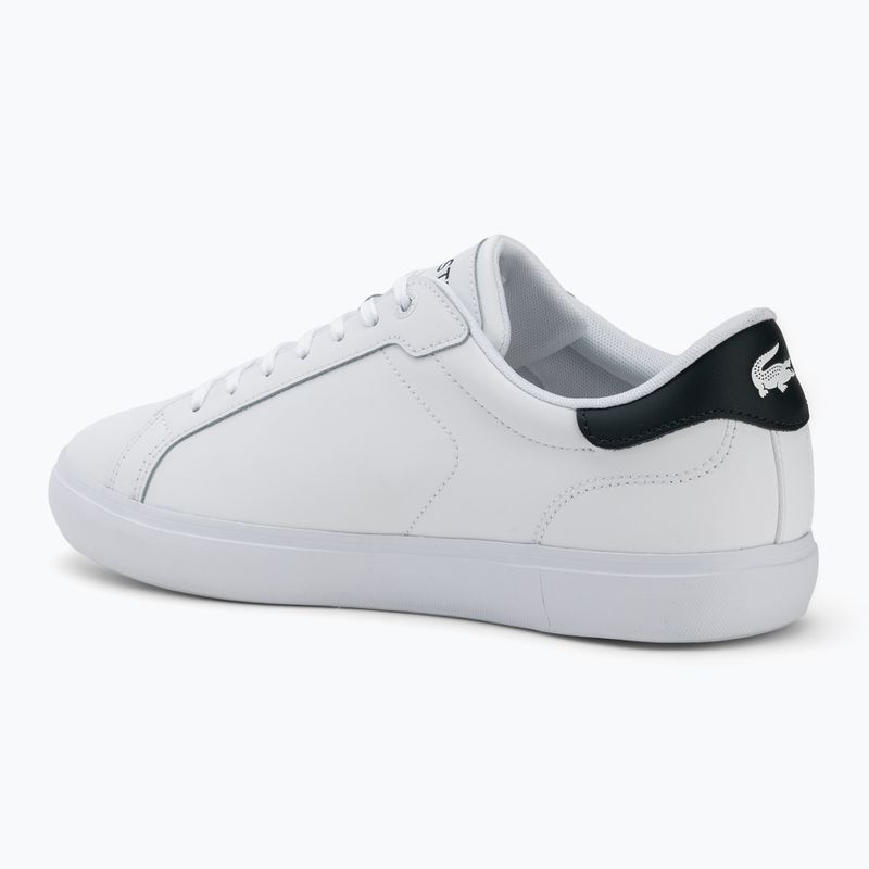 Férfi cipők Lacoste Powercourt white/dark green 3