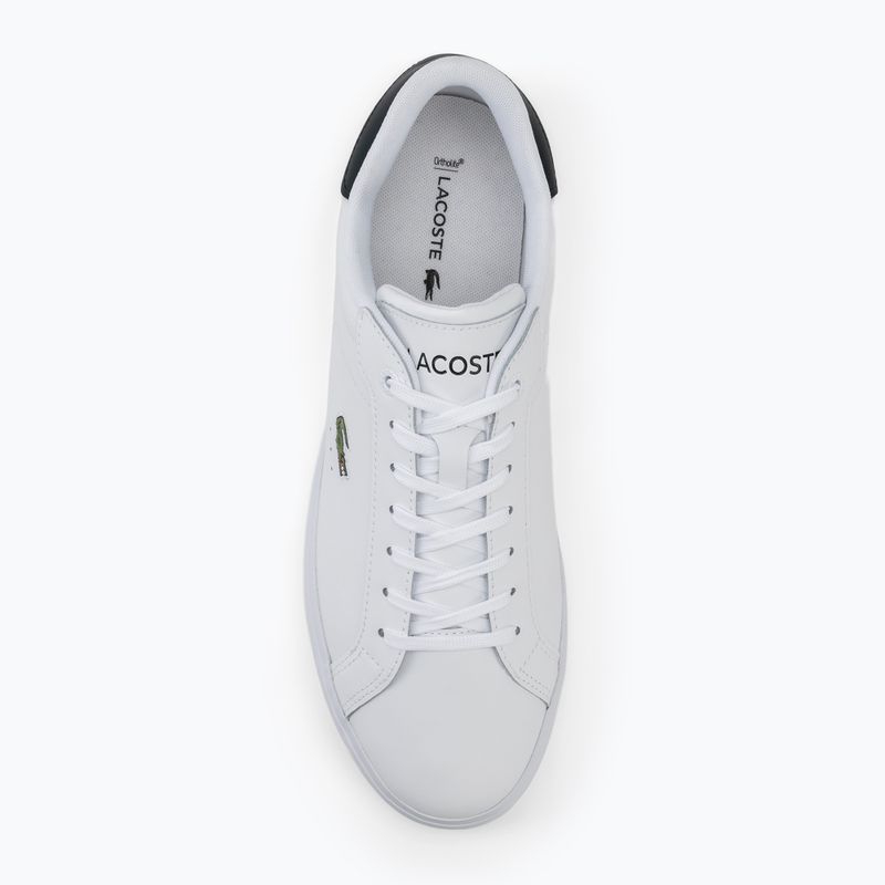 Férfi cipők Lacoste Powercourt white/dark green 5
