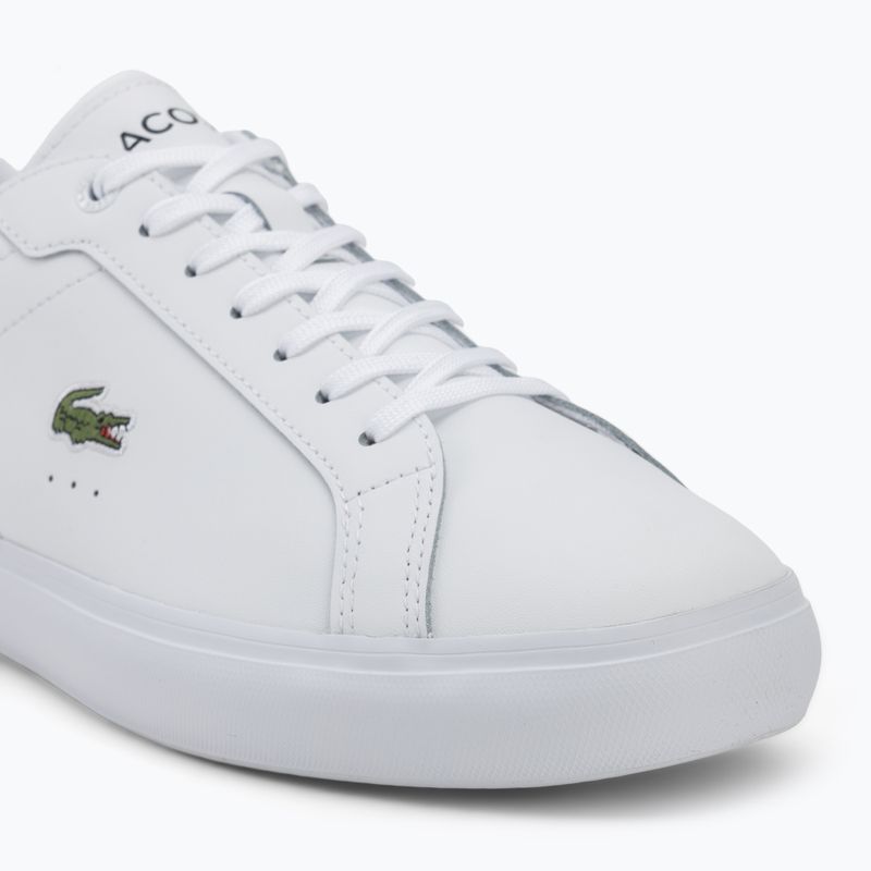 Férfi cipők Lacoste Powercourt white/dark green 7