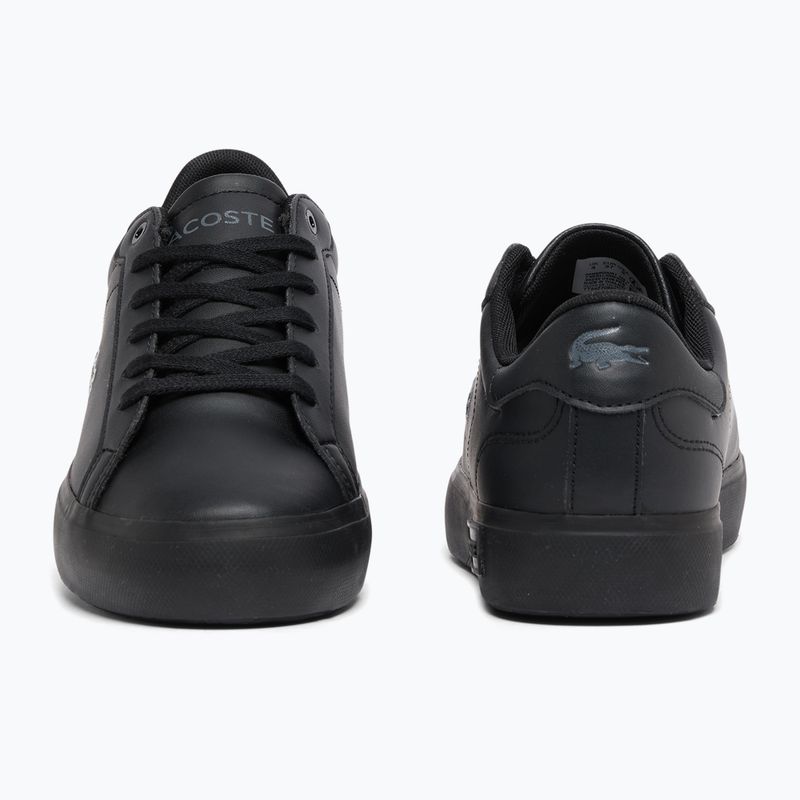 Gyermekcipő Lacoste Powercourt black/black 5